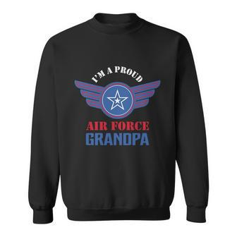 Proud Air Force Grandpa Graphic 4Th Of July Plus Size Shirt Sweatshirt - Monsterry DE