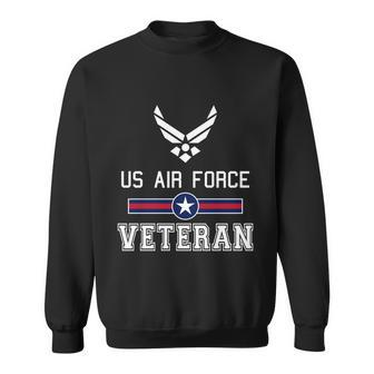 Proud Air Force Veteran Military Pride Gift Sweatshirt - Monsterry