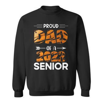 Proud Dad Of A 2022 Senior Tiger Print Sweatshirt - Thegiftio