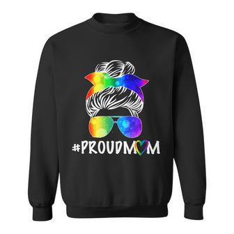 Proud Mom Lgbt Rainbow Pride Tshirt Sweatshirt - Monsterry