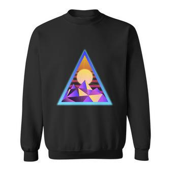Psychedelics Triangle Tshirt Sweatshirt - Monsterry CA