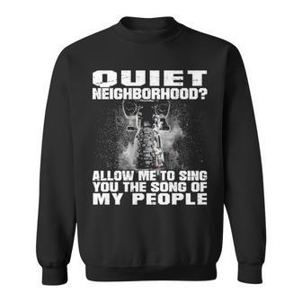 Quiet Neighbourhood Front Sweatshirt - Seseable