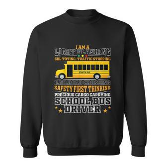 Railroad Crossing School Bus Driver Design For A Bus Driver Sweatshirt - Monsterry UK