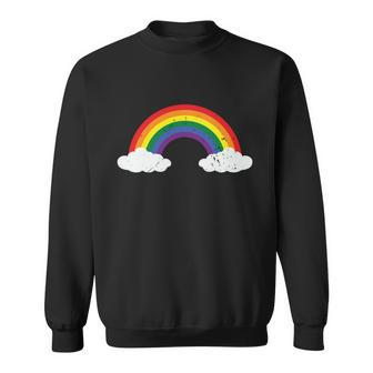Rainbow Lgbt Gay Pride Lesbian Bisexual Ally Quote V2 Sweatshirt - Monsterry DE