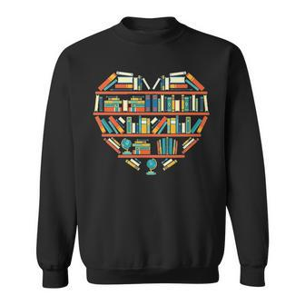 Reading Library Literature Read Books Sweatshirt - Thegiftio UK