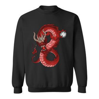 Red Dragon V2 Sweatshirt - Monsterry