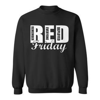 Red Friday V2 Sweatshirt - Monsterry UK