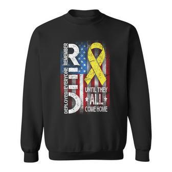 Red Until They All Come Home Tribute Sweatshirt - Monsterry UK