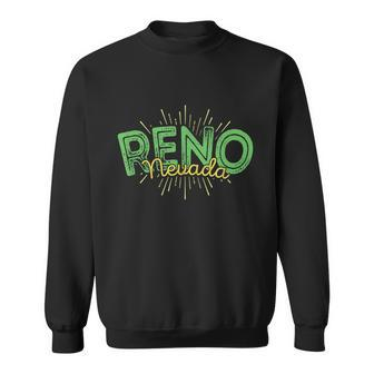 Reno Nevada Souvenir Graphic Design Printed Casual Daily Basic Sweatshirt - Thegiftio UK