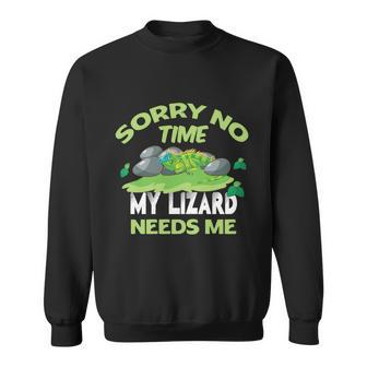 Reptile Lover Lizard Gift Sweatshirt - Monsterry