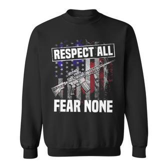 Respect All Fear Sweatshirt - Seseable