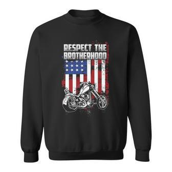 Respect Brotherhood Sweatshirt - Seseable