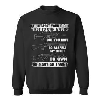Respect My Right Sweatshirt - Seseable