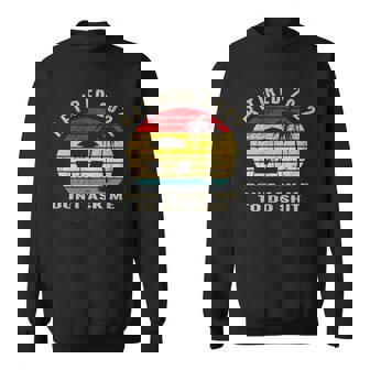Retired 2022 Retirement Gift Vintage Men Women Funny Sweatshirt | Mazezy