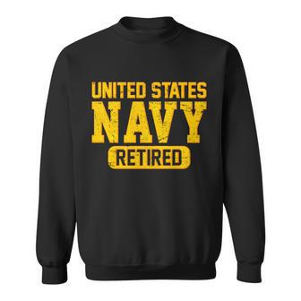Retired United States Navy Sweatshirt - Monsterry UK