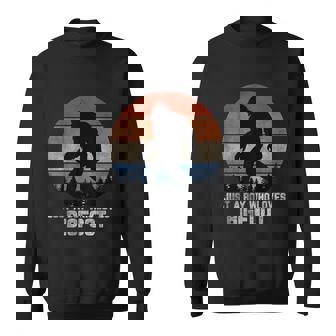 Retro Bigfoot Bigfoot Kid Boys Bigfoot Sweatshirt - Thegiftio UK