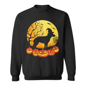 Retro Dog Lovers Funny German Shepherd Halloween Costume Men Women Sweatshirt Graphic Print Unisex - Thegiftio