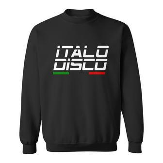 Retro Italo Disco Sweatshirt - Monsterry