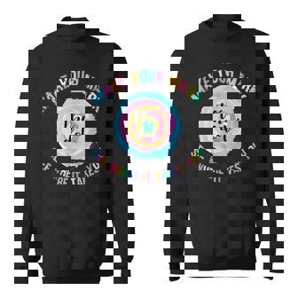 Retro Make Your Mark Dot Day See Where It Takes You The Dot Men Women Sweatshirt Graphic Print Unisex - Thegiftio UK