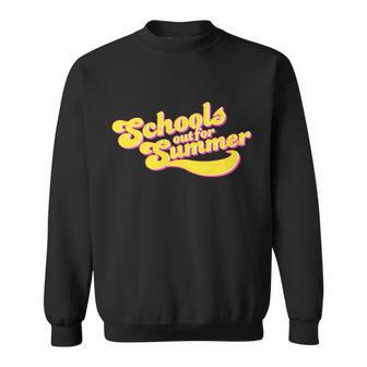 Retro Schools Out For Summer Sweatshirt - Monsterry DE