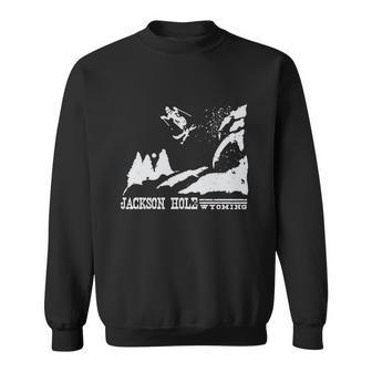 Retro Ski T Shirt Jackson Hole Wyoming Skiing T Shirt Vintage Ski Resort T Shirt Sweatshirt - Monsterry DE