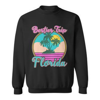Retro Vintage Besties Trip Florida Sweatshirt - Monsterry CA