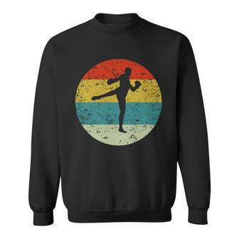 Retro Vintage Kickboxing Sweatshirt - Monsterry AU