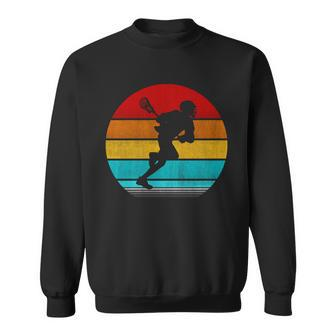 Retro Vintage Lacrosse Sweatshirt - Monsterry CA