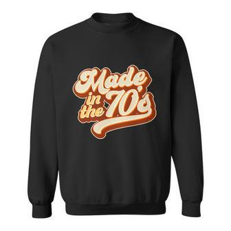 Retro Vintage Maded In The 70S S Graphic Design Printed Casual Daily Basic Sweatshirt - Thegiftio UK