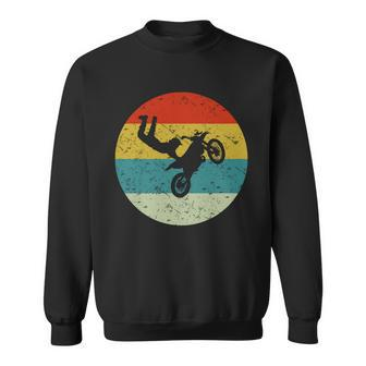 Retro Vintage Motorbike Sweatshirt - Monsterry