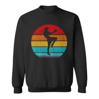 Retro Vintage Muay Thai Sweatshirt - Monsterry CA