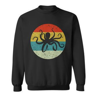 Retro Vintage Octopus V2 Sweatshirt - Monsterry