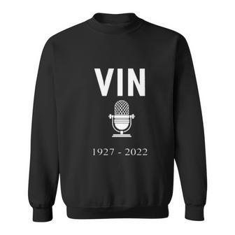 RIP Vin Scully Legendary Microphone Sweatshirt - Thegiftio UK