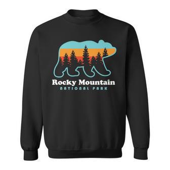 Rocky Mountain National Park Bear Sweatshirt - Thegiftio