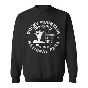 Rocky Mountain National Park Hiking Travel Souvenir Novelty Sweatshirt - Thegiftio