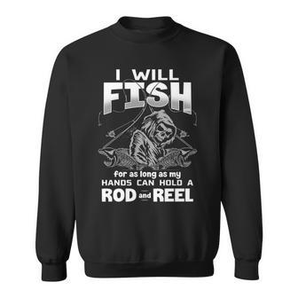 Rod And Reel Sweatshirt - Seseable