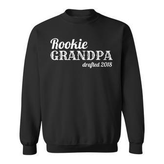 Rookie Grandpa Custom Sweatshirt - Thegiftio UK