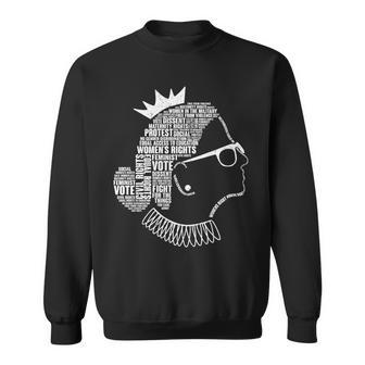 Ruth Bader Ginsburg Notorious Rbg Quotes Sweatshirt - Monsterry