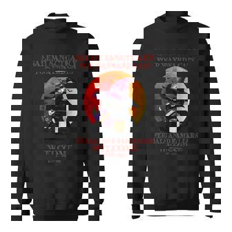 Salem Sanctuary For Wayward Cats Ferals And Familiars Sweatshirt - Seseable