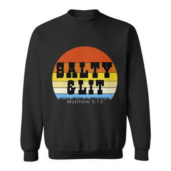 Salty And Lit Sweatshirt - Monsterry DE