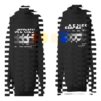 Same Crimes Black Lives Matter Sweatshirt - Thegiftio UK