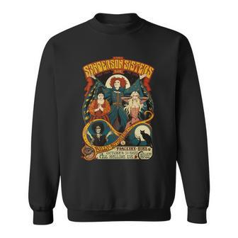 Sanderson Sisters Hocus Pocus Halloween Graphic Design Printed Casual Daily Basic Sweatshirt - Thegiftio UK