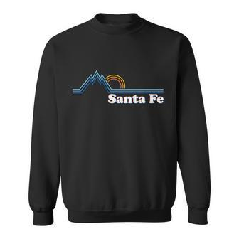 Santa Fe New Mexico Retro Logo Tshirt Sweatshirt - Monsterry DE
