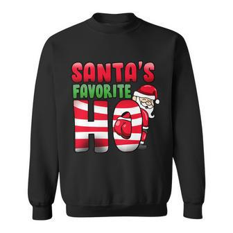 Santas Favorite Ho Funny X-Mas Tshirt Sweatshirt - Monsterry CA
