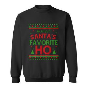 Santas Favorite Ho Ugly Christmas Sweater Christmas In July Gift Sweatshirt - Monsterry UK