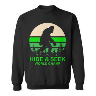 Sasquatch Hide And Seek World Champion V2 Sweatshirt - Monsterry