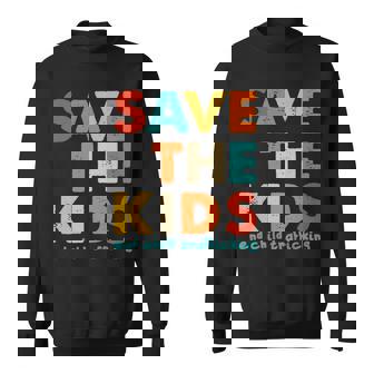 Save The Kids End Child Trafficking Tshirt Sweatshirt - Monsterry