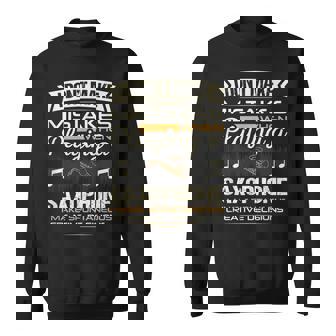 Saxophone Player Music Sweatshirt - Thegiftio UK