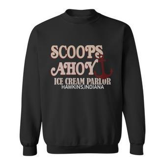 Scoops Ahoy Hawkins Indiana Tshirt Sweatshirt - Monsterry