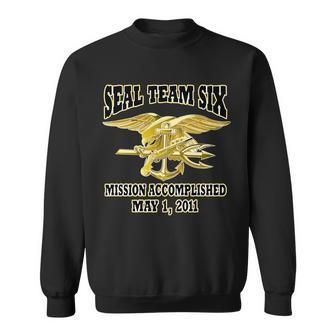 Seal Team Six Mission Accomplished May 2011 Tshirt Sweatshirt - Monsterry CA